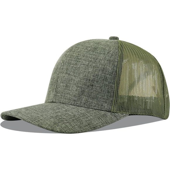 Man Classic Mesh Panels Vintage Baseball Cap - Picture 1 of 6